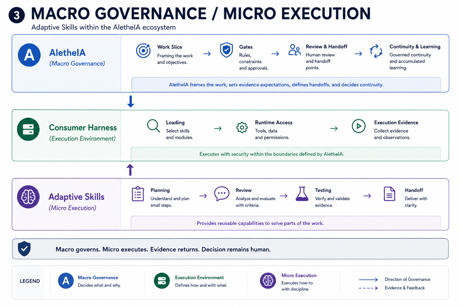 Macro Governance / Micro Execution
